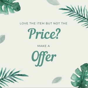 Make an offer on anything in my closet!